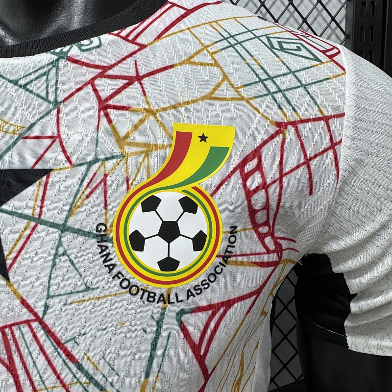 Ghana Local Versión Jugador 2026 (Blanca) 5