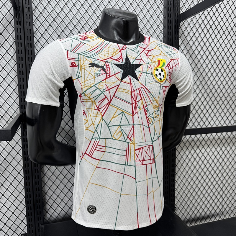 Ghana Local Versión Jugador 2026 (Blanca) 6
