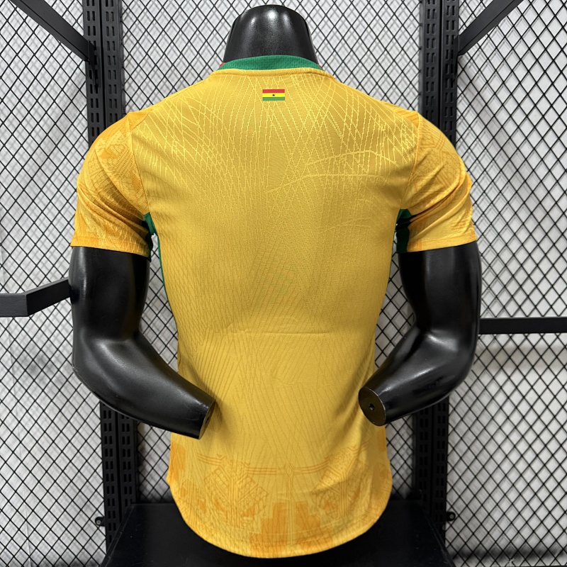 Ghana Visitante Versión Jugador 2026 (Amarilla) 2