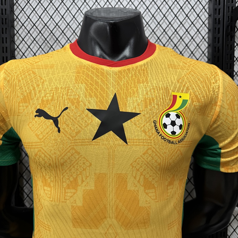 Ghana Visitante Versión Jugador 2026 (Amarilla) 3