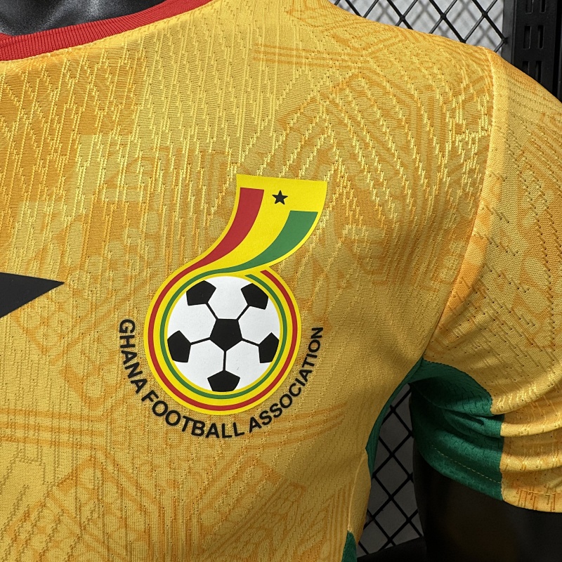 Ghana Visitante Versión Jugador 2026 (Amarilla) 5
