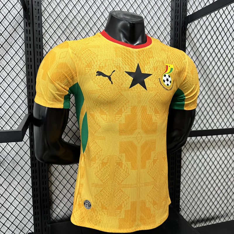 Ghana Visitante Versión Jugador 2026 (Amarilla) 6
