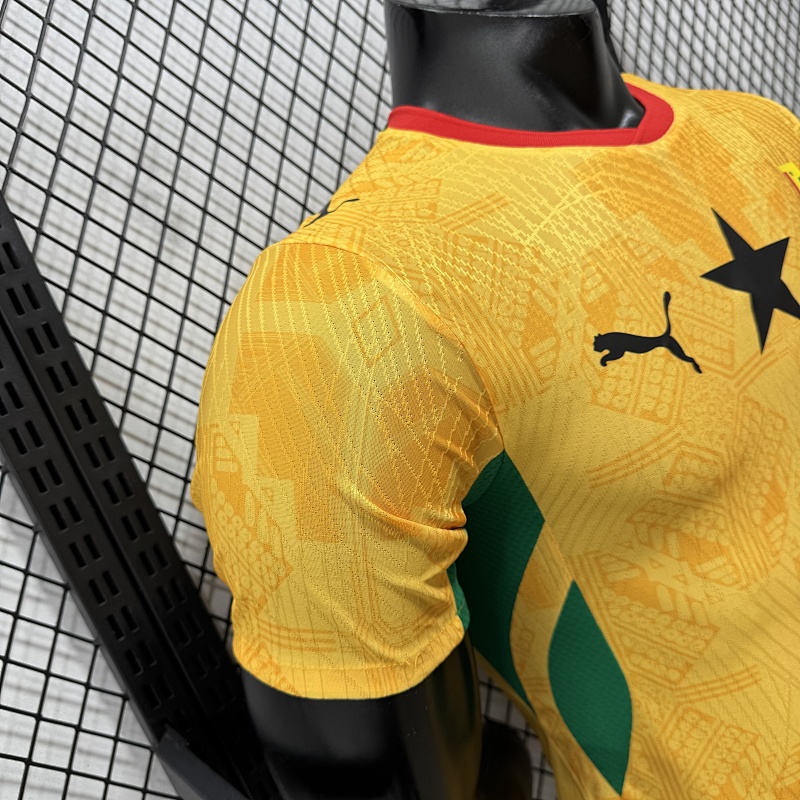 Ghana Visitante Versión Jugador 2026 (Amarilla) 9