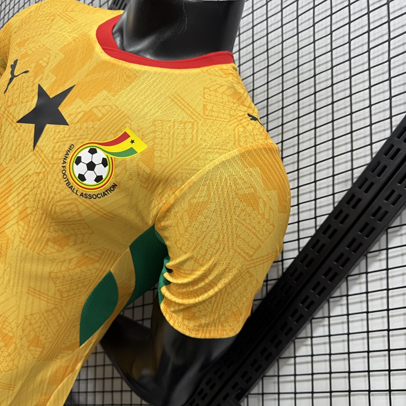 Ghana Visitante Versión Jugador 2026 (Amarilla) 10