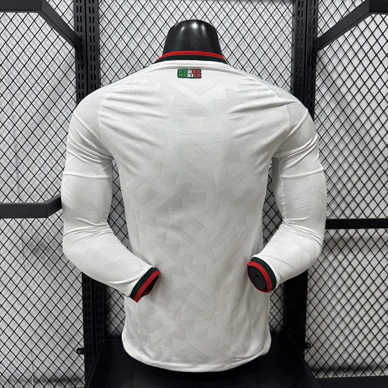 México Visitante Versión Jugador 2026 (Blanca, Manga Larga) 2