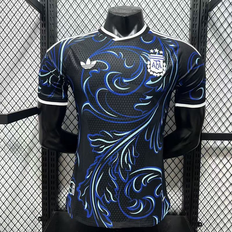 Argentina Visitante Versión Jugador 2026 (Negra)