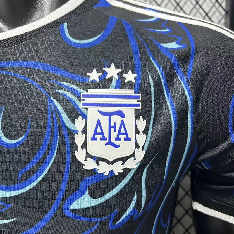 Argentina Visitante Versión Jugador 2026 (Negra) 5