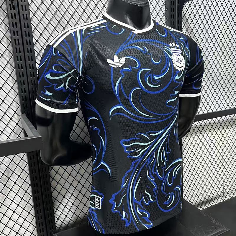 Argentina Visitante Versión Jugador 2026 (Negra) 6