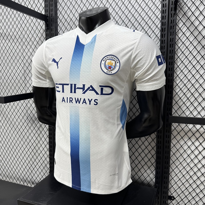 Manchester City Tercera Versión Jugador 2026 (Blanca) 7