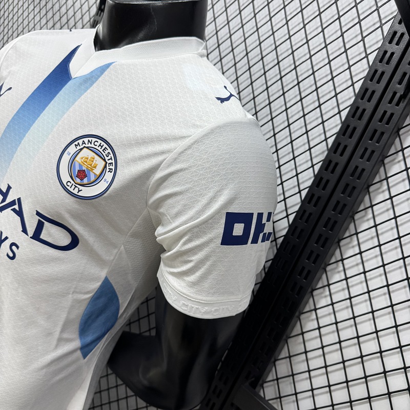 Manchester City Tercera Versión Jugador 2026 (Blanca) 9