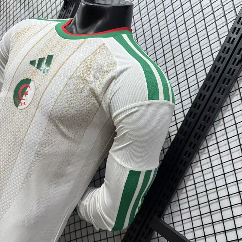 Argelia Local Versión Jugador 2026 (Blanca, Manga Larga) 2