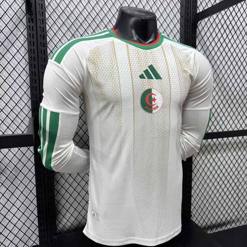 Argelia Local Versión Jugador 2026 (Blanca, Manga Larga) 5