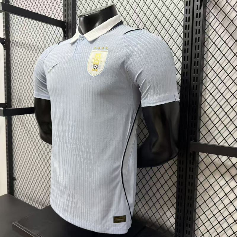 Uruguay Local Versión Jugador 2026 (Celeste) 6