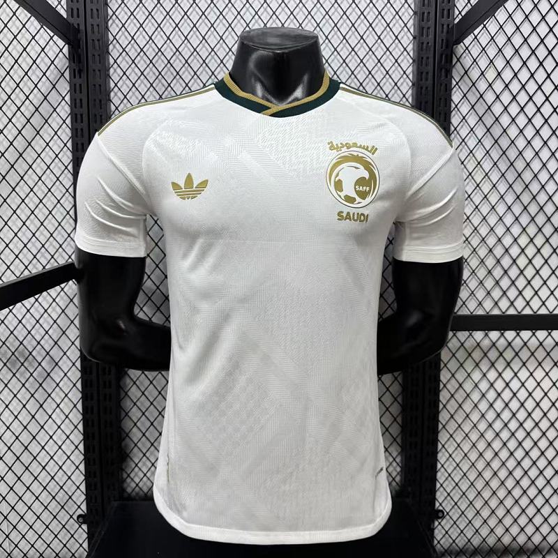 Arabia Saudí Visitante Versión Jugador 2026 (Blanca)