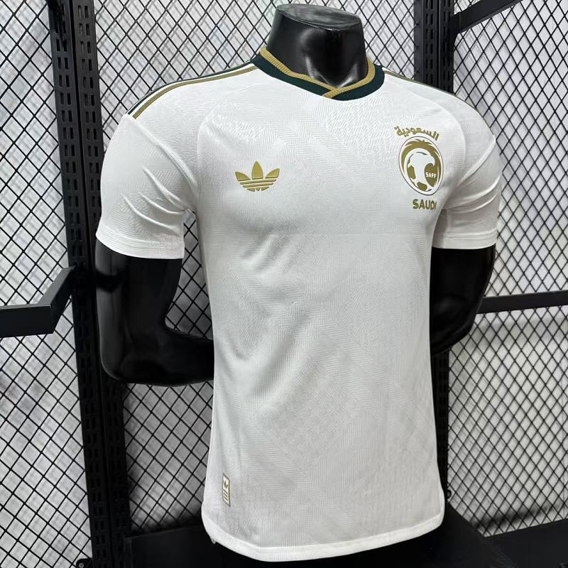Arabia Saudí Visitante Versión Jugador 2026 (Blanca) 6