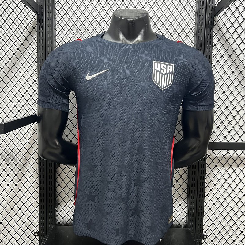 Estados Unidos Visitante Versión Jugador 2026 (Azul Marino)