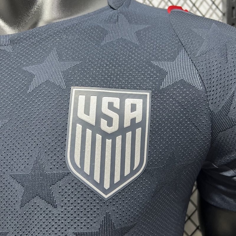 Estados Unidos Visitante Versión Jugador 2026 (Azul Marino) 5