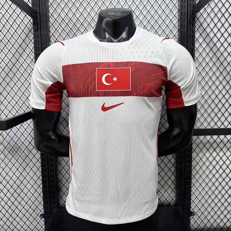 Turquía Visitante Versión Jugador 2026 (Blanca)