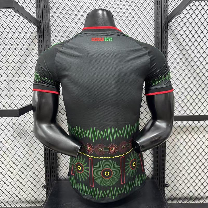 Jamaica Visitante Versión Jugador 2026 (Negra) 2