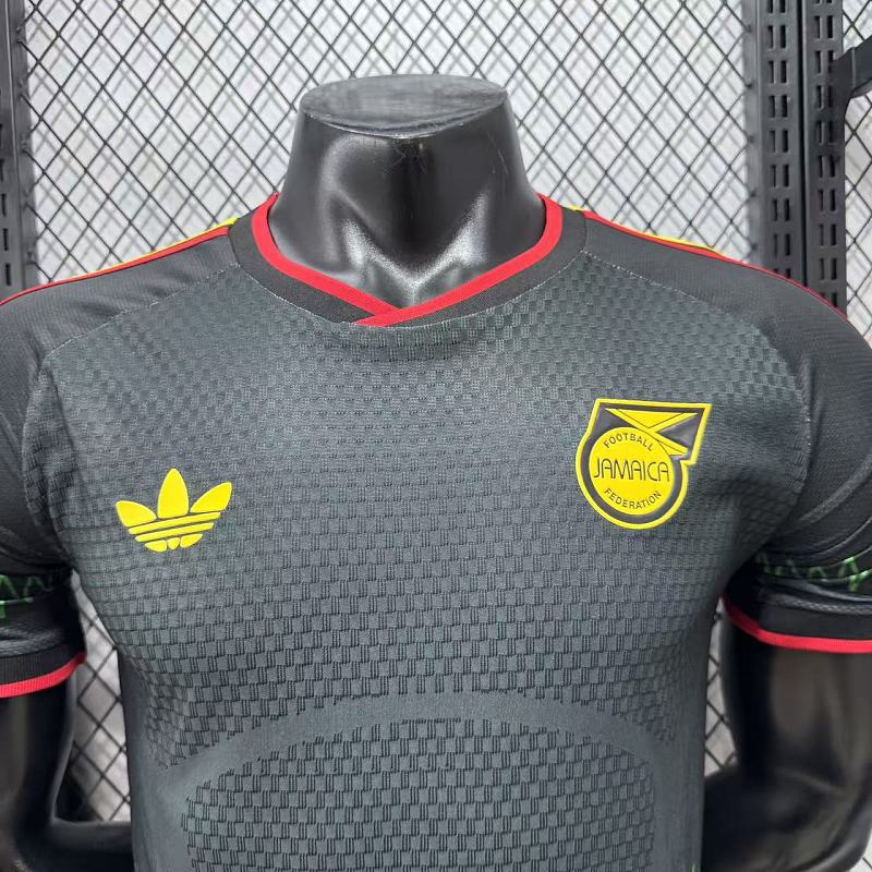 Jamaica Visitante Versión Jugador 2026 (Negra) 3