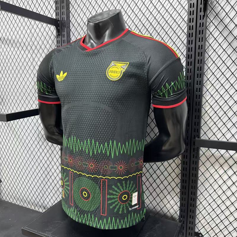Jamaica Visitante Versión Jugador 2026 (Negra) 5