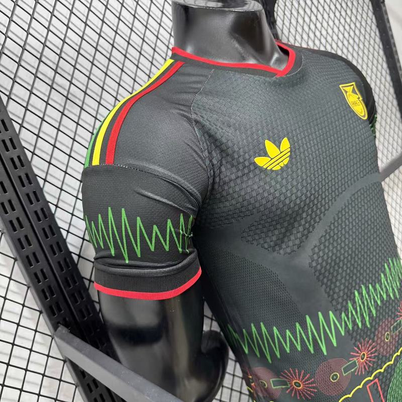 Jamaica Visitante Versión Jugador 2026 (Negra) 6