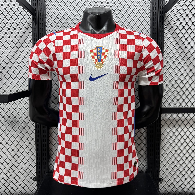 Croacia Local Versión Jugador 2026 (Blanca)