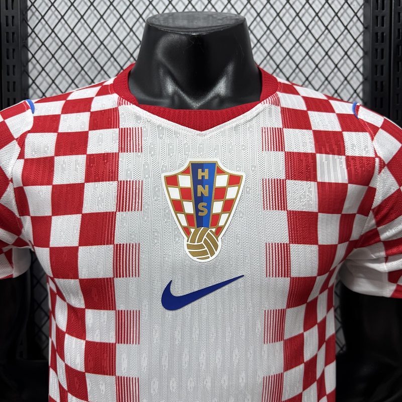 Croacia Local Versión Jugador 2026 (Blanca) 4