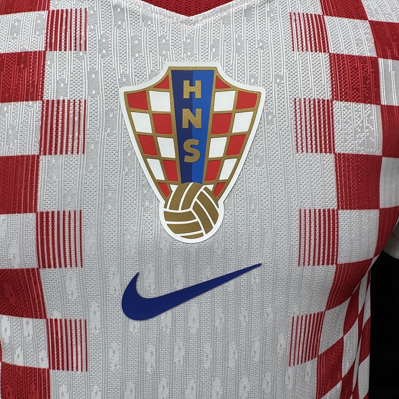 Croacia Local Versión Jugador 2026 (Blanca) 5