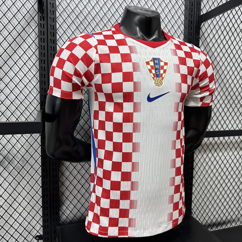 Croacia Local Versión Jugador 2026 (Blanca) 6