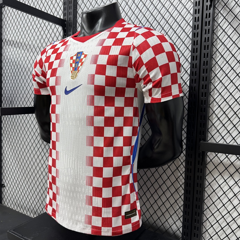 Croacia Local Versión Jugador 2026 (Blanca) 7