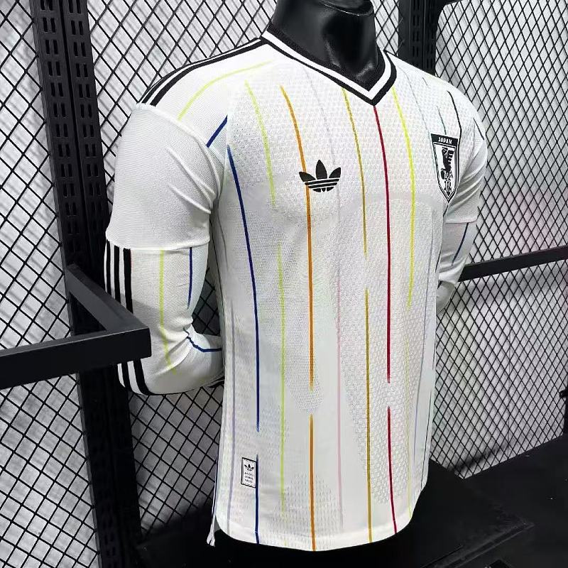 Japón Local Versión Jugador 2026 (Blanca, Manga Larga) 5