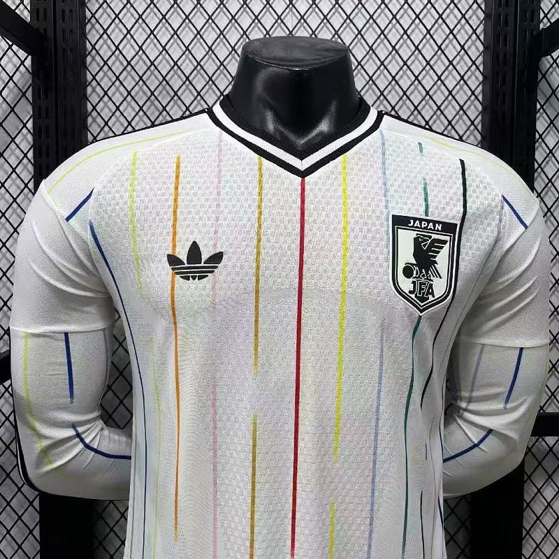 Japón Local Versión Jugador 2026 (Blanca, Manga Larga) 8