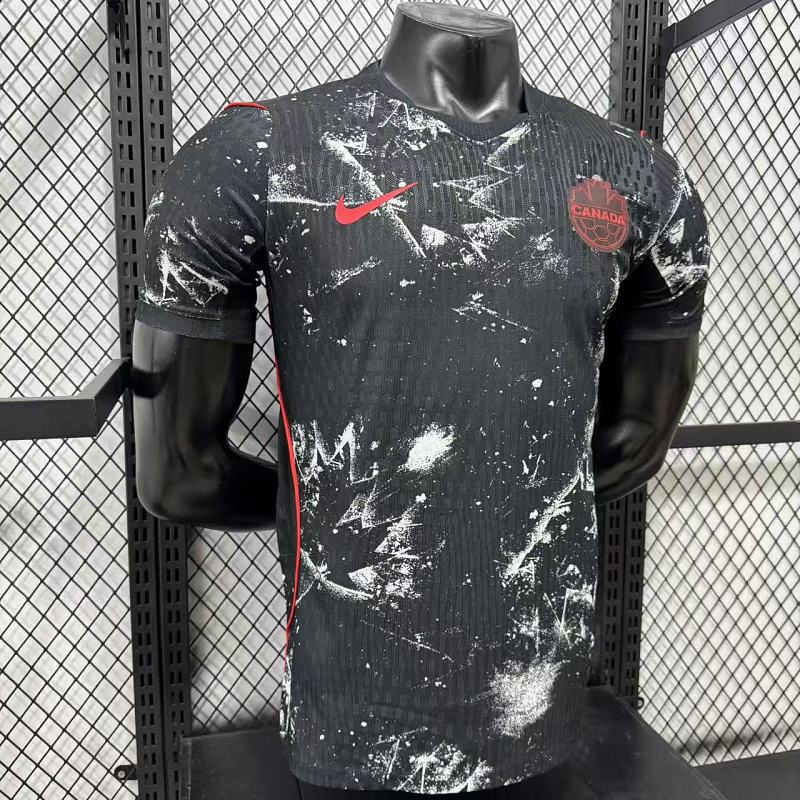Canadá Visitante Versión Jugador 2026 (Negra) 6