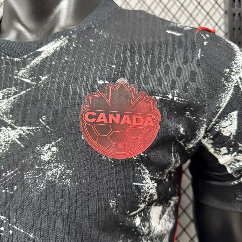 Canadá Visitante Versión Jugador 2026 (Negra) 7