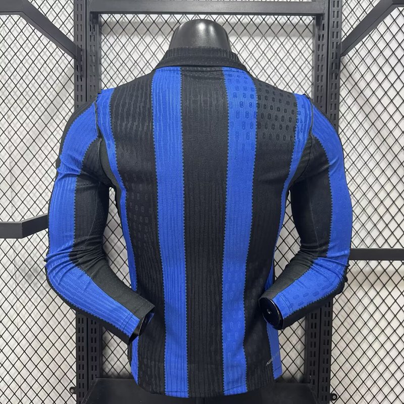 Inter Milan Local Versión Jugador 2026/27 (Azul, Manga Larga) 2