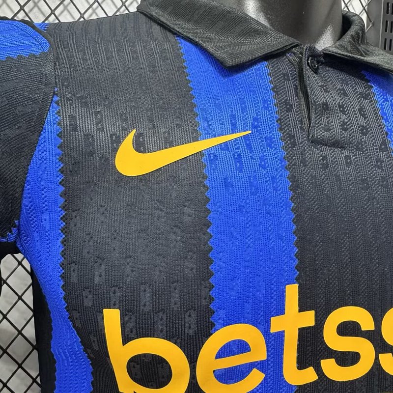 Inter Milan Local Versión Jugador 2026/27 (Azul, Manga Larga) 4