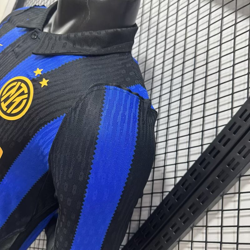 Inter Milan Local Versión Jugador 2026/27 (Azul, Manga Larga) 9