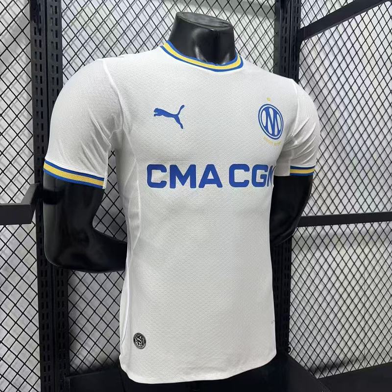 Olympique de Marseille Local Versión Jugador 2026/27 (Blanca) 6
