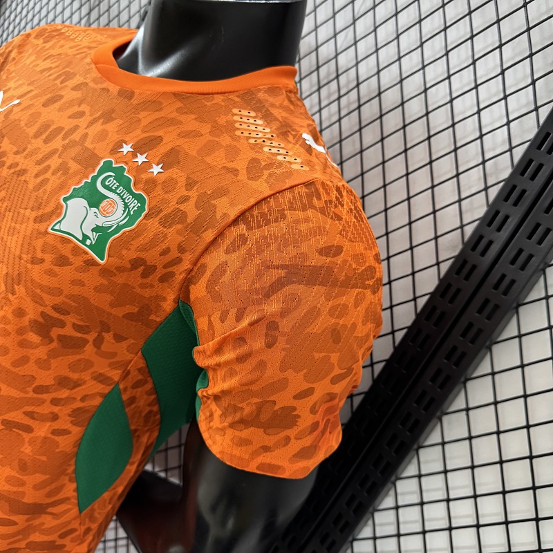 Costa de Marfil Local Versión Jugador 2026 (Naranja) 4