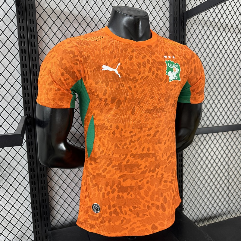 Costa de Marfil Local Versión Jugador 2026 (Naranja) 7