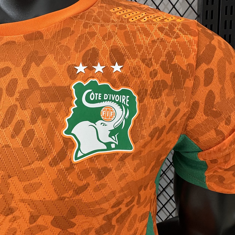 Costa de Marfil Local Versión Jugador 2026 (Naranja) 8
