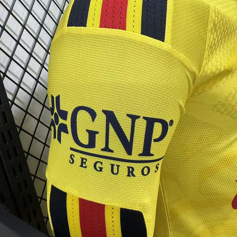 Club America Local Versión Jugador 2026/27 (Amarilla, Manga Larga) 12
