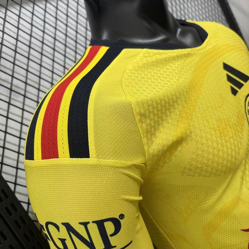 Club America Local Versión Jugador 2026/27 (Amarilla, Manga Larga) 7