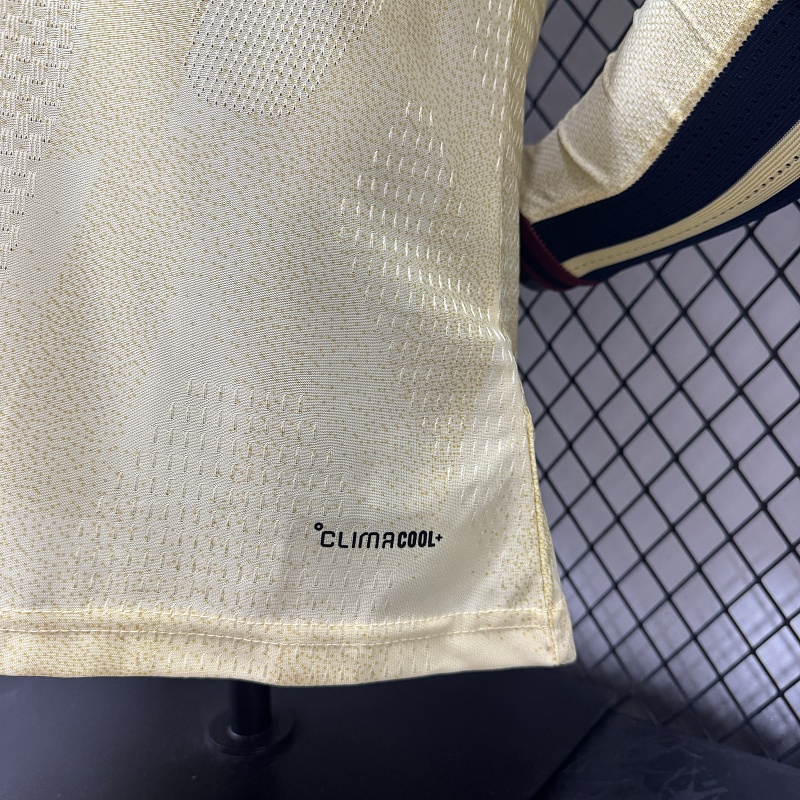 Arsenal Tercera Versión Jugador 2026 (Beige, Manga Larga) 2
