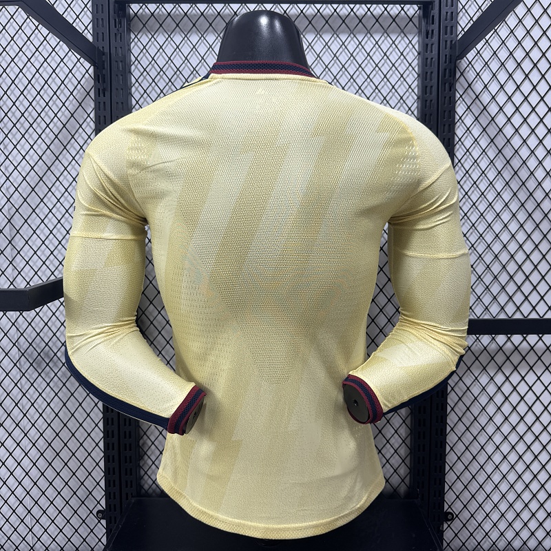 Arsenal Tercera Versión Jugador 2026 (Beige, Manga Larga) 11
