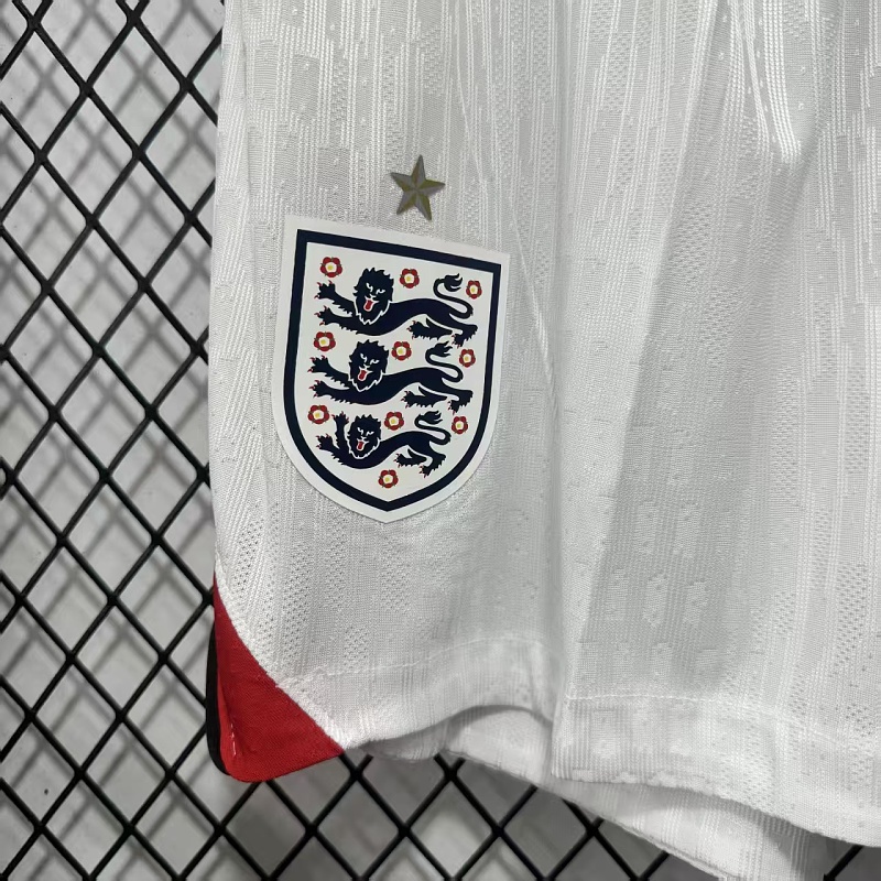 Inglaterra Short Local Versión Jugador 2026 (Blanco) 4