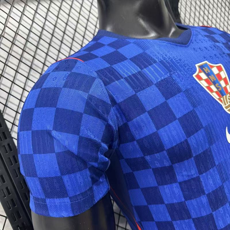 Croacia Visitante Versión Jugador 2026 (Azul) 4