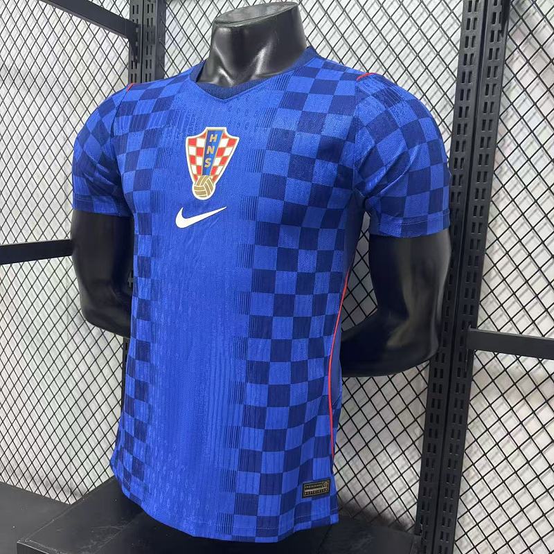 Croacia Visitante Versión Jugador 2026 (Azul) 5