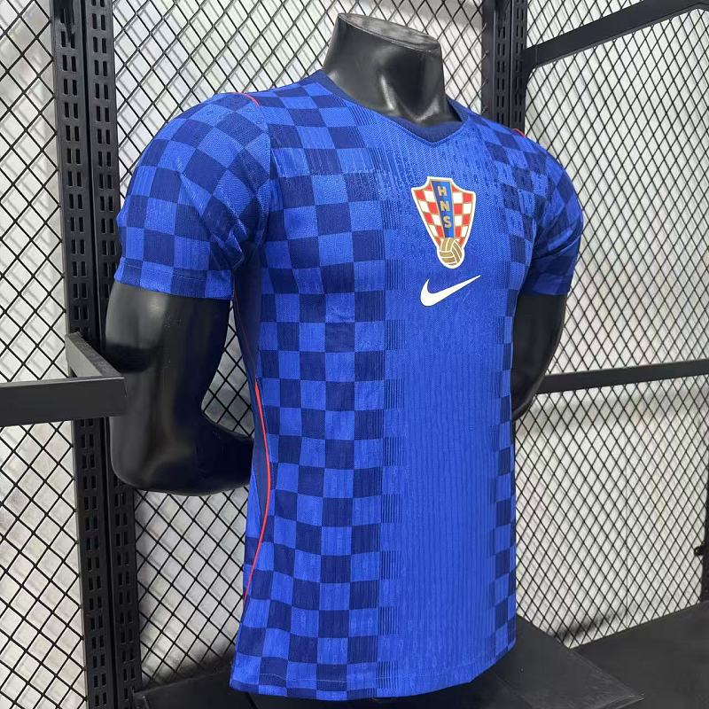 Croacia Visitante Versión Jugador 2026 (Azul) 6